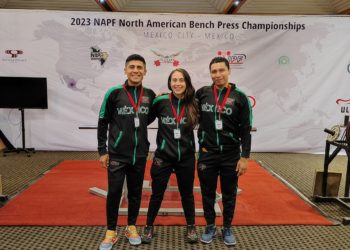 Quintanarroenses dan plata y bronce a México en Campeonato Norteamericano de powerlifting