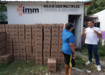 Lleva Pablo Bustamante mensaje de bienestar y seguridad alimentaria a las familias