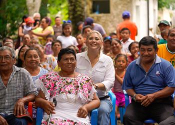 El mensaje del cambio para un Yucatán incluyente y con igualdad de oportunidades ya se multiplicó: Verónica Camino