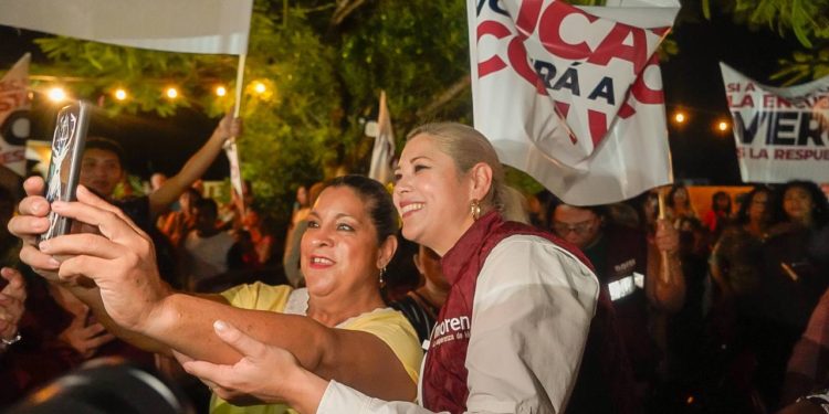 Verónica Camino llama a los morenistas y simpatizantes a estar firmes en su tarea de sumar a más ciudadanos