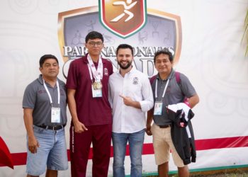 Edson Arce conquista par de oros para Quintana Roo en los Paranacionales CONADE 2023