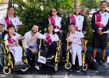 Adquieren experiencia atletas quintanarroenses de boccia, tras competir en los Paranacionales CONADE 2023