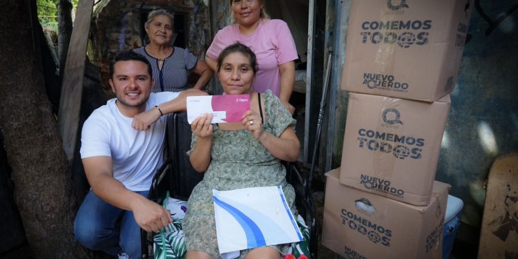 Más de 315 mil apoyos alimentarios “Comemos Tod@s” se han entregado en Quintana Roo: Pablo Bustamante
