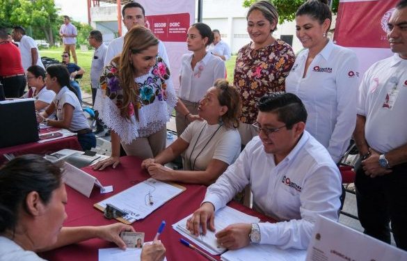 Inaugura Mara Lezama Caravanas de Justicia para el Bienestar