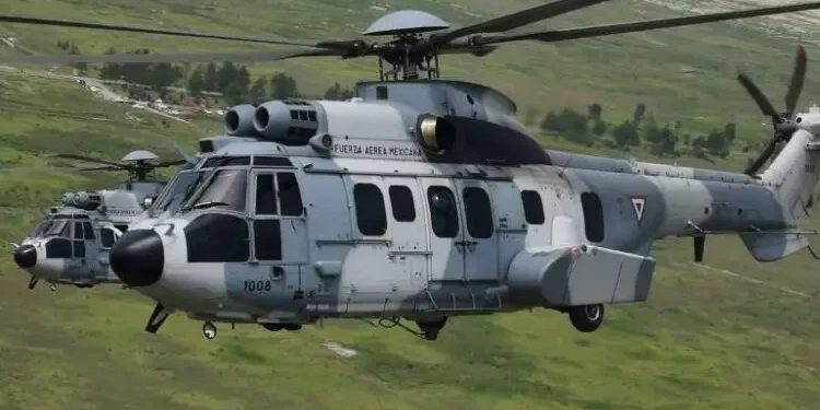 Se desploma helicóptero de Sedena en Durango