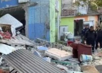 Fuerte explosión por tanque de gas deja daños materiales en CDMX