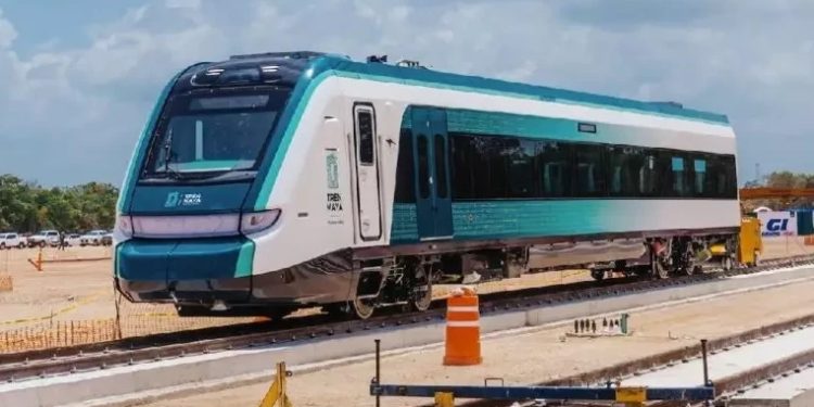 Segunda unidad del Tren Maya llega mañana a Cancún