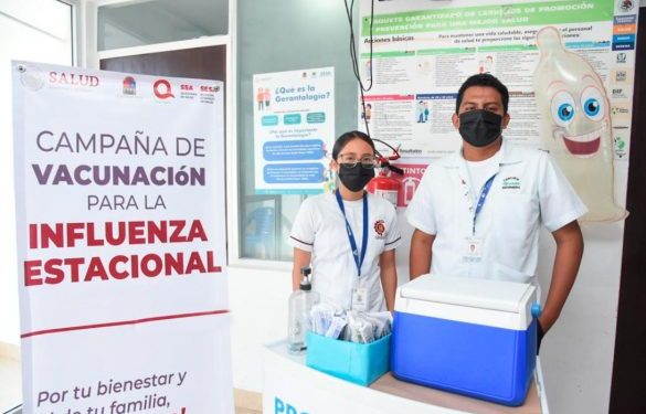 Invita SESA a vacunar a niños y adultos mayores contra Influenza