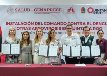 Instala Mara Lezama comando contra el Dengue en Quintana Roo
