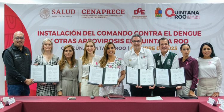 Instala Mara Lezama comando contra el Dengue en Quintana Roo