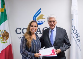 Mara Lezama gestiona ante CONAGUA proyectos de agua y drenaje