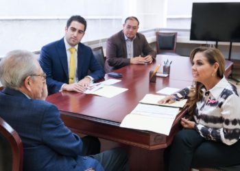 Se reúne Mara Lezama con Jorge Alcocer para revisar los trabajos y avances en el combate contra el dengue en Quintana Roo