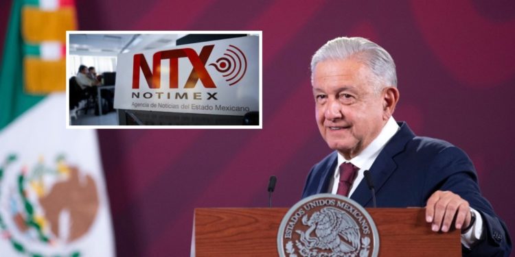 AMLO envía iniciativa al Congreso para eliminar la agencia Notimex