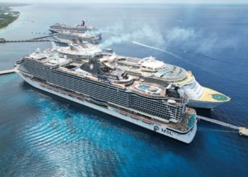 Recibe Cozumel la primera llegada de los cruceros Viking Polaris y Viking Mars