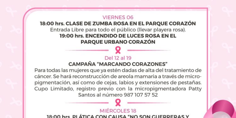 La FPMC anunció una serie de actividades en el marco del Día de la Lucha Contra el Cáncer de Mama