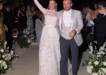 Michelle Salas, hija de Luis Miguel y Danilo Díaz se casan en una lujosa finca en Italia