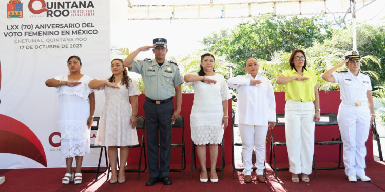 Conmemoran el 70 aniversario del Voto de la Mujer en México
