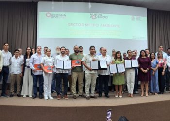 Presentan Estrategia Integral para el Manejo y Aprovechamiento del Sargazo en Quintana Roo