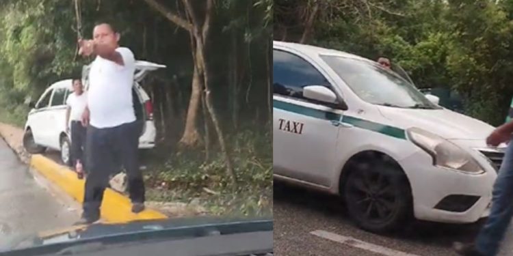 Denuncia conductor de Uber a taxistas tras recibir agresiones en Cancún