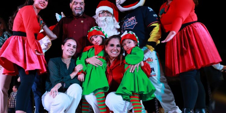 En Cancún, la navidad nos une: Ana Paty Peralta