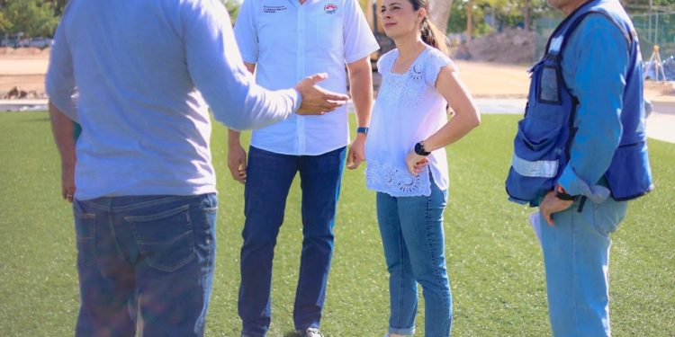 Rehabilitamos canchas deportivas en SM. 21 para un Cancún moderno: Ana Paty Peralta