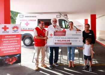 Cancún se une para apoyar a las familias Guerrerenses: Ana Paty Peralta