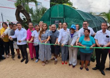 Inaugura DIF Benito Juárez Huerto Urbano Orgánico