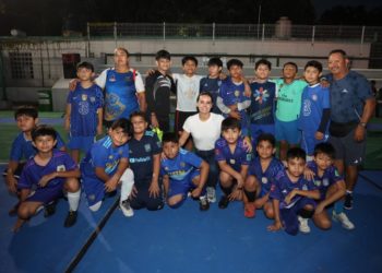 Ana Paty Peralta y vecinos de la SM 235 construyen un entorno seguro