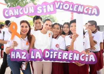 Fortalece Ana Paty Peralta construcción de la Paz entre la juventud cancunense