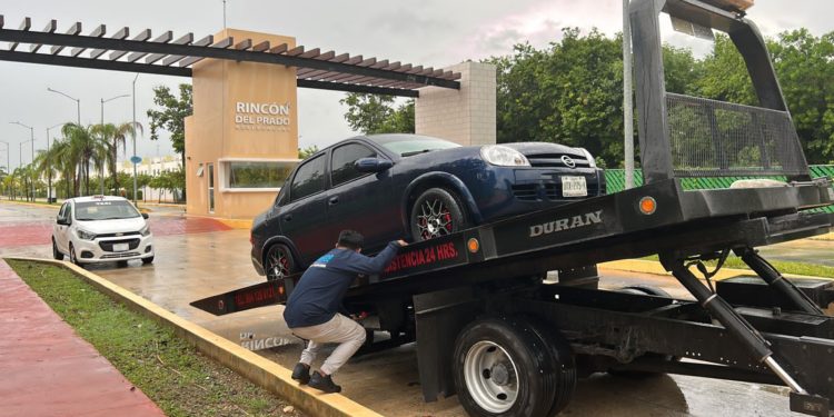 Refuerza tránsito de Cancún atención ciudadana durante las lluvias