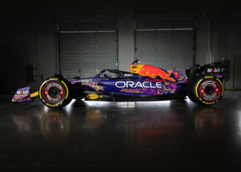 Red Bull reveló el diseño de la monoplaza edición especial con el que correrán Max Verstappen y ‘Checo’ Pérez en el Gran Premio de Las Vegas