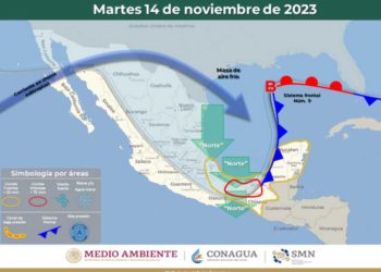 Conagua advierte lluvias muy fuertes para Quintana Roo