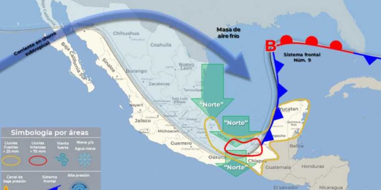 Conagua advierte lluvias muy fuertes para Quintana Roo