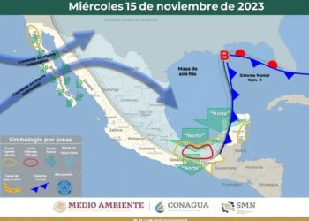 Prevén desarrollo ciclónico en el Mar Caribe