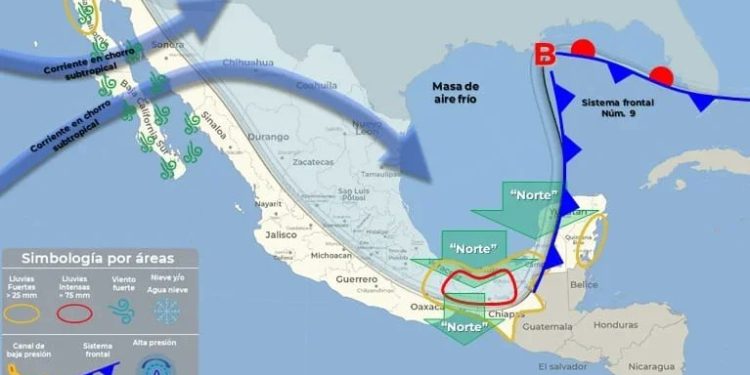 Prevén desarrollo ciclónico en el Mar Caribe