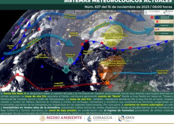 Pronostico del clima en Quintana Roo
