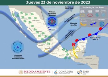Prevén lluvias puntuales fuertes en Quintana Roo