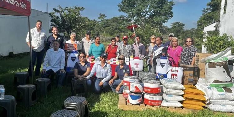 Macuspana participa en la entrega de insumos del programa “subsidio a la producción agropecuaria” a productores de diferentes comunidades