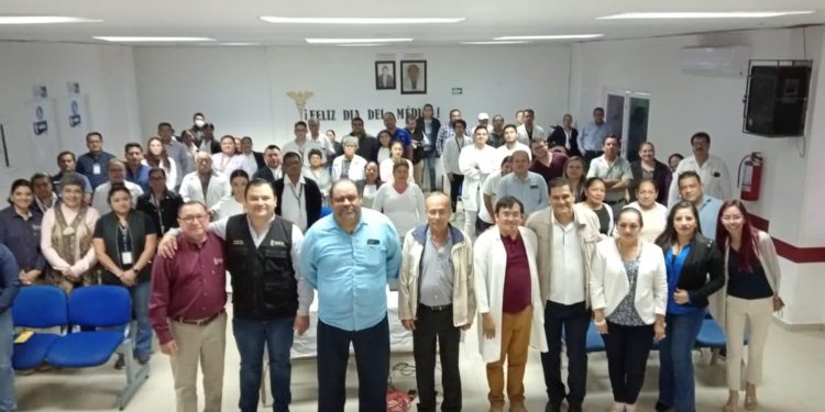 Gobierno municipal y Secretaría de salud participan en la inauguración de las “XXV jornadas médicas de Macuspana”