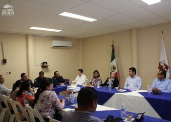 Encabeza Alcalde de Jalapa Mesa de Seguridad para redoblar esfuerzo y prevenir delitos