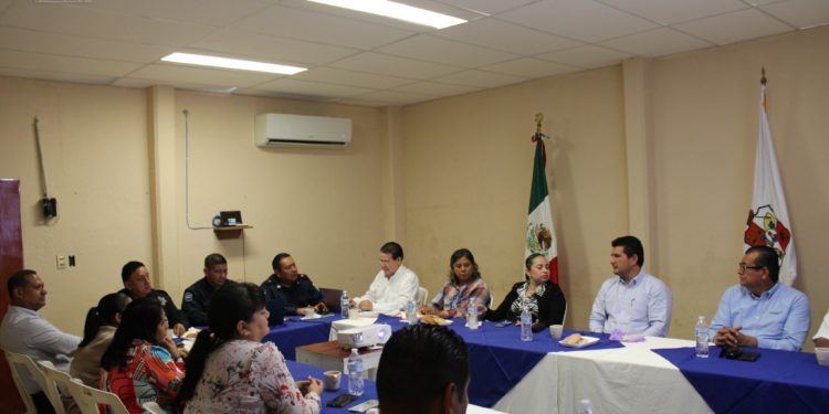Encabeza Alcalde de Jalapa Mesa de Seguridad para redoblar esfuerzo y prevenir delitos