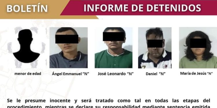 Detiene SSP a banda de secuestra taxista