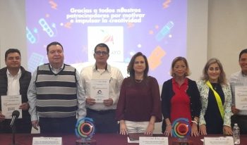 Premian a estudiantes ganadores del 10° Concurso Estatal Innovando Energía 2023