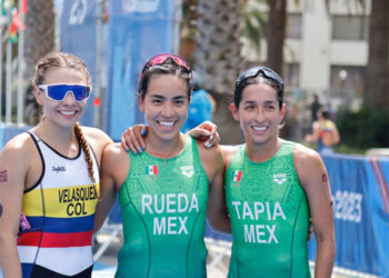 México suma un oro y un bronce en el Triatlón femenil de los Panamericano