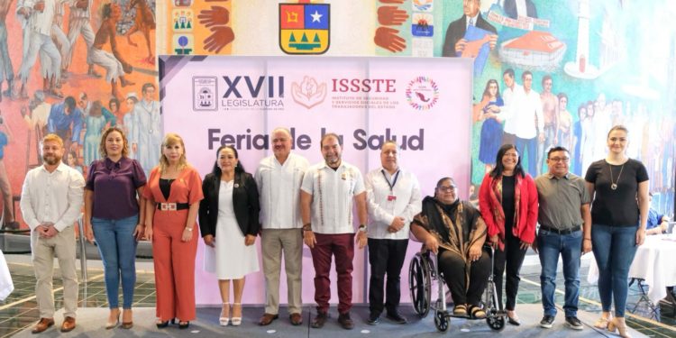 Realizan Feria de la Salud para el personal del Congreso