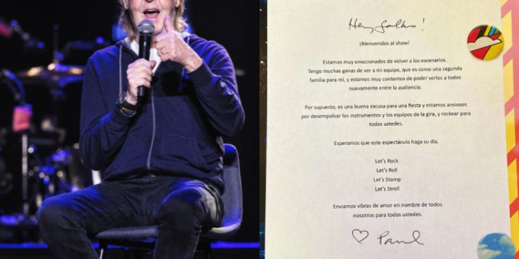 Paul McCartney se presentará en el Foro Sol