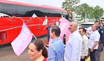 Nueva flotilla de ADO posiciona a Tabasco  como nodo logístico estratégico