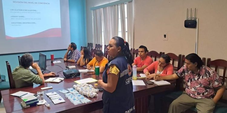 COEPROC capacita a servidoras y servidores públicos del Gobierno del Estado en primeros auxilios