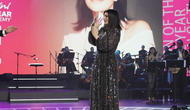 Laura Pausini fue reconocida como la Persona del Año 2023 en los Latin Grammy