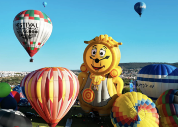 Inauguran el Festival Internacional del Globo 2023 en León